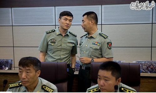 دیدار هیئت نظامی چین با فرمانده نیروی زمینی ارتش