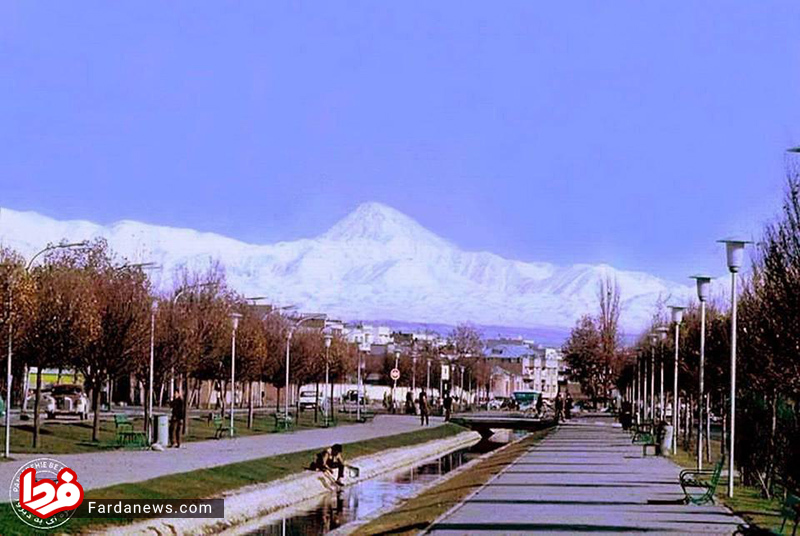 تصویری از بلوار کشاورز تهران در 55 سال قبل + عکس