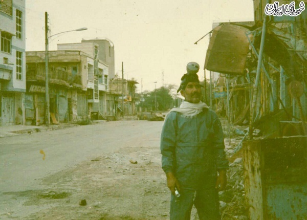 عکس/تصاویر ناب از حضور سید سقا در جبهه