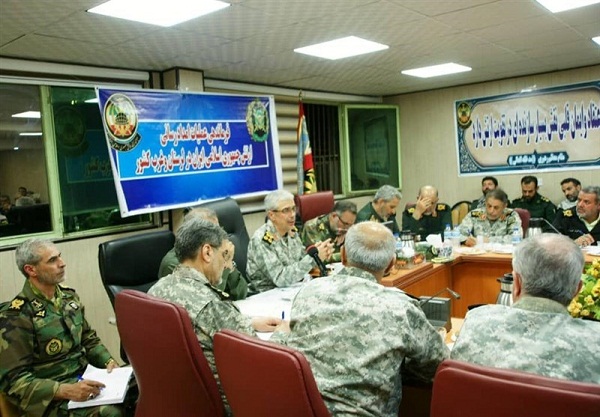 تشکیل جلسه فرماندهان نیروهای مسلح در لرستان