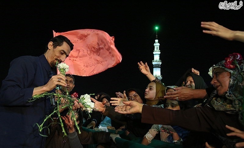 عکس/ مسجد جمکران در شب نیمه شعبان