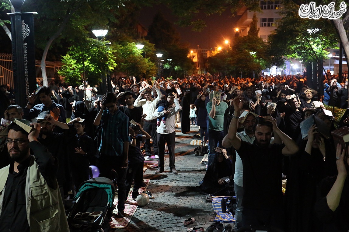 عکس/ مراسم احیای شب نوزدهم ماه مبارک رمضان در مسجد ارک تهران
