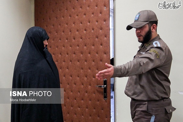 عکس/ حضور شبنم نعمت‌زاده در دادگاه