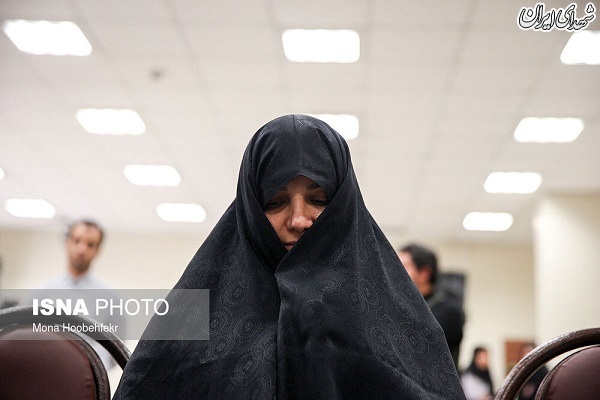 عکس/ حضور شبنم نعمت‌زاده در دادگاه