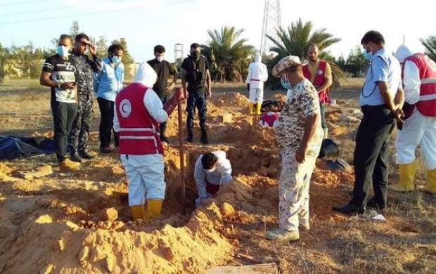 کشف گور جمعی متعلق به داعش در لیبی