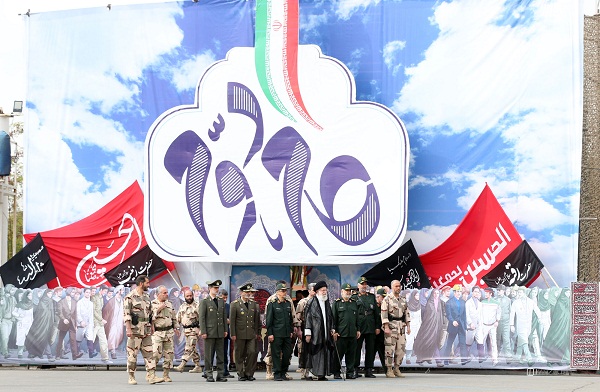 مراسم دانش‌آموختگی دانشجویان دانشگاه امام حسین(ع) با حضور رهبر انقلاب