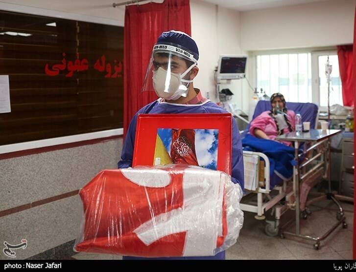 عکس/ حضور گروه جهادی در بیمارستان بعثت