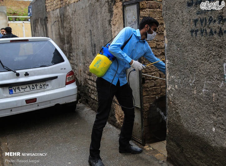 عکس/ توزیع بسته های مهربانی در مشهد