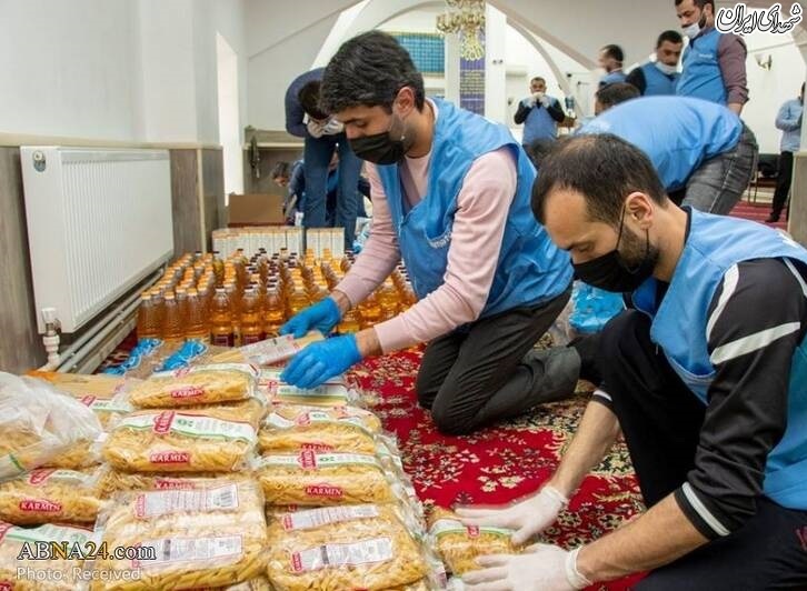 عکس/ کمک‌های غذایی شیعیان باکو برای نیازمندان
