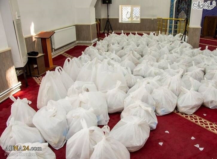 عکس/ کمک‌های غذایی شیعیان باکو برای نیازمندان