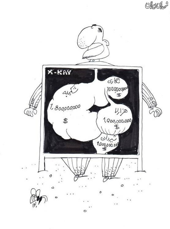 کاریکاتور/ پول‌های مفقودشده دولت روحانی کجاست؟!