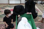 وداع خانواده شهید «جواد الله‌کرم» در معراج الشهدا