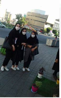 دختران آتش به اختیار تهرانی وسط میدان + عکس