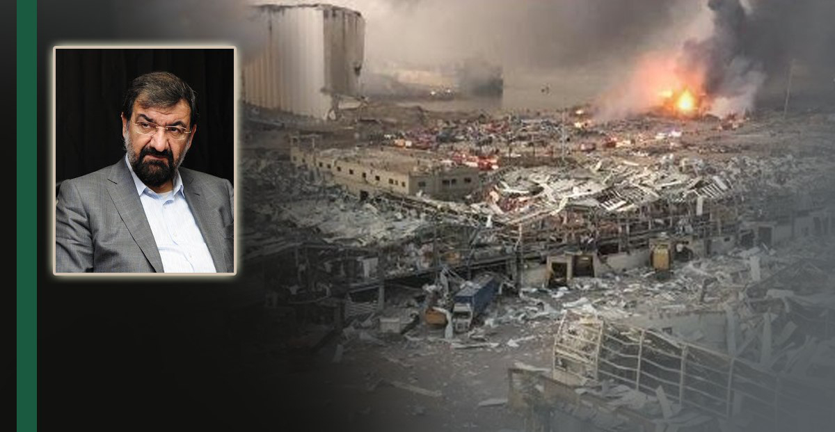 پیام دبیر مجمع تشخیص در پی حادثه انفجار در بیروت