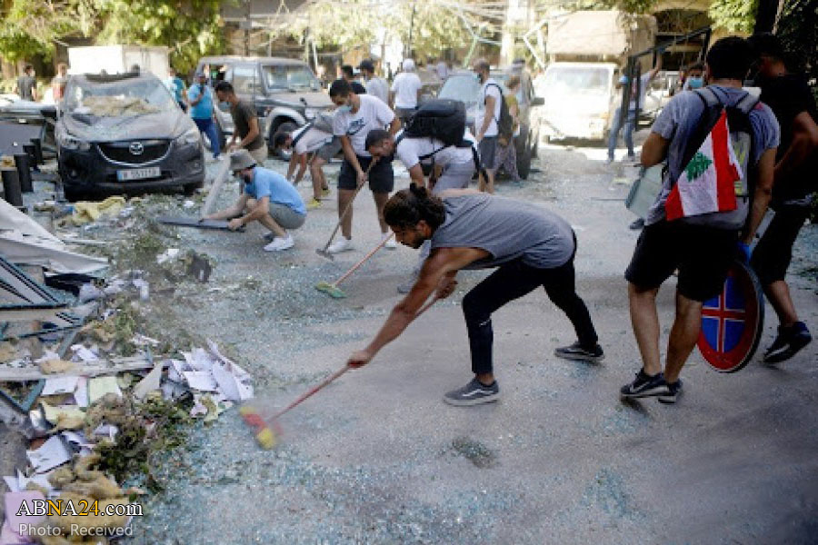 بیروت؛ یک هفته پس از انفجار مهیب