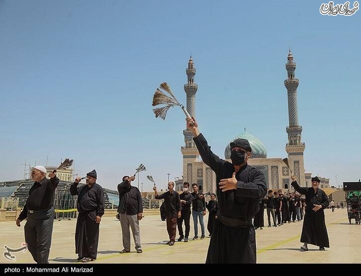 عکس/ عزاداری شهادت امام محمد باقر(ع) در قم