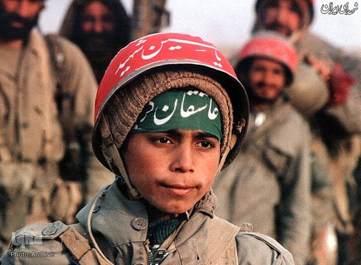 عکس/ رزمندگان نوجوان جبهه‌های حق علیه باطل