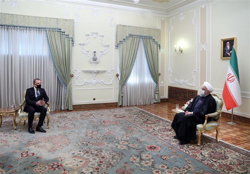 وزیر خارجه آذربایجان با روحانی دیدار کرد