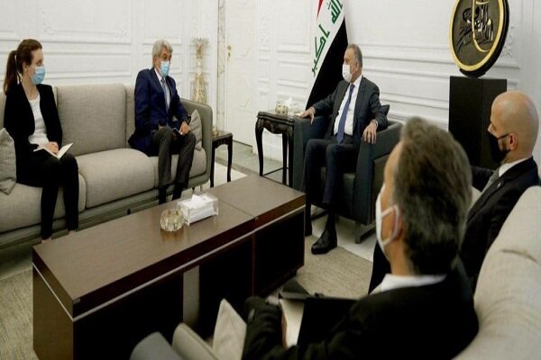 رایزنی سفیر فرانسه در بغداد با نخست وزیر عراق