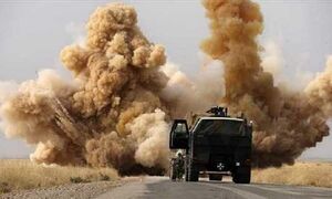 انفجار در مسیر دو کاروان ائتلاف آمریکایی در عراق