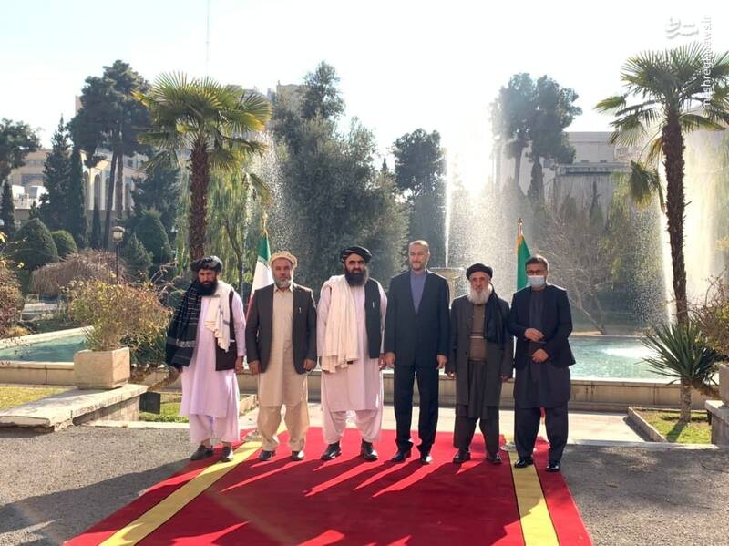 دیدار امیر عبداللهیان رهبران ارشد طالبان