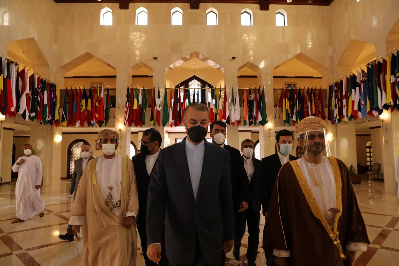 دیدار امیرعبداللهیان با وزیر خارجه عمان