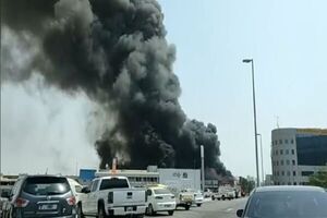 انفجار و آتش‌سوزی در فرودگاه بین‌المللی ابوظبی