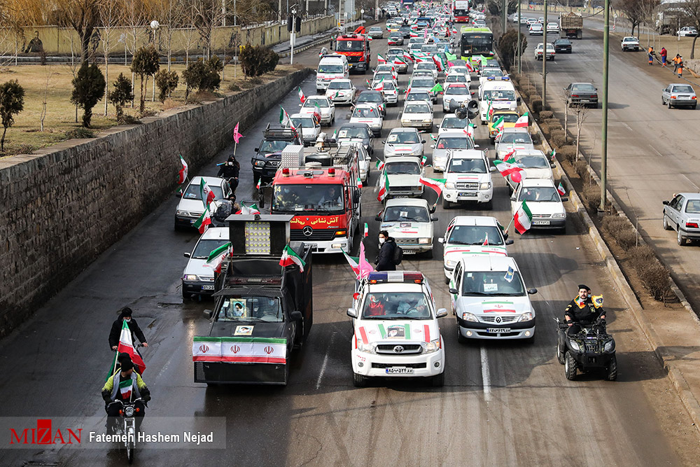 راهپیمایی یوم الله۲۲ بهمن در استان‌ها