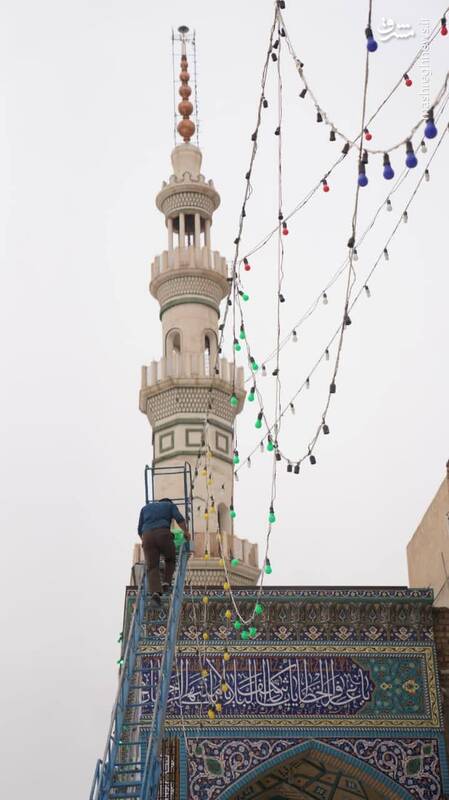 حال و هوای مسجد جمکران در آستانه میلاد