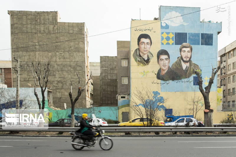 تصاویر شهدا زینت‌بخش شهر