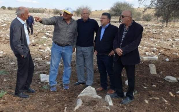 اسرائیل به قبرستان فلسطینی ها هم حمله کرد