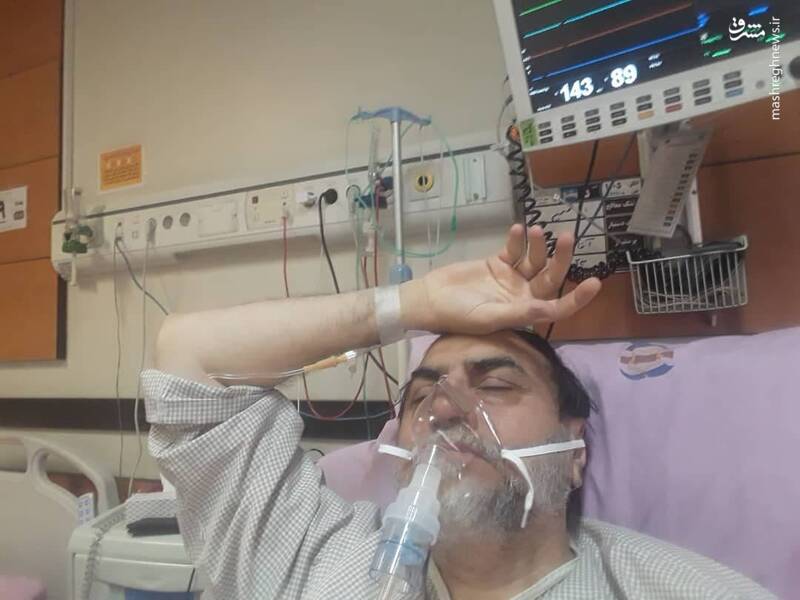 نخستین تصاویر رحیم‌پور ازغدی در بیمارستان