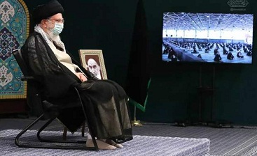 رهبر انقلاب در مراسم عزاداری اربعین حسینی