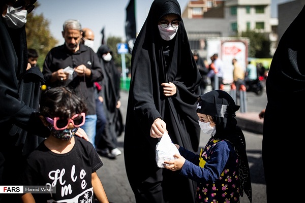 پیاده روی جاماندگان اربعین حسینی(ع) در تهران