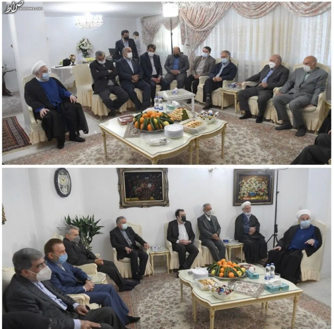 عکس/ دیدار نوروزی حسن روحانی با وزرای دولت های یازدهم و دوازدهم