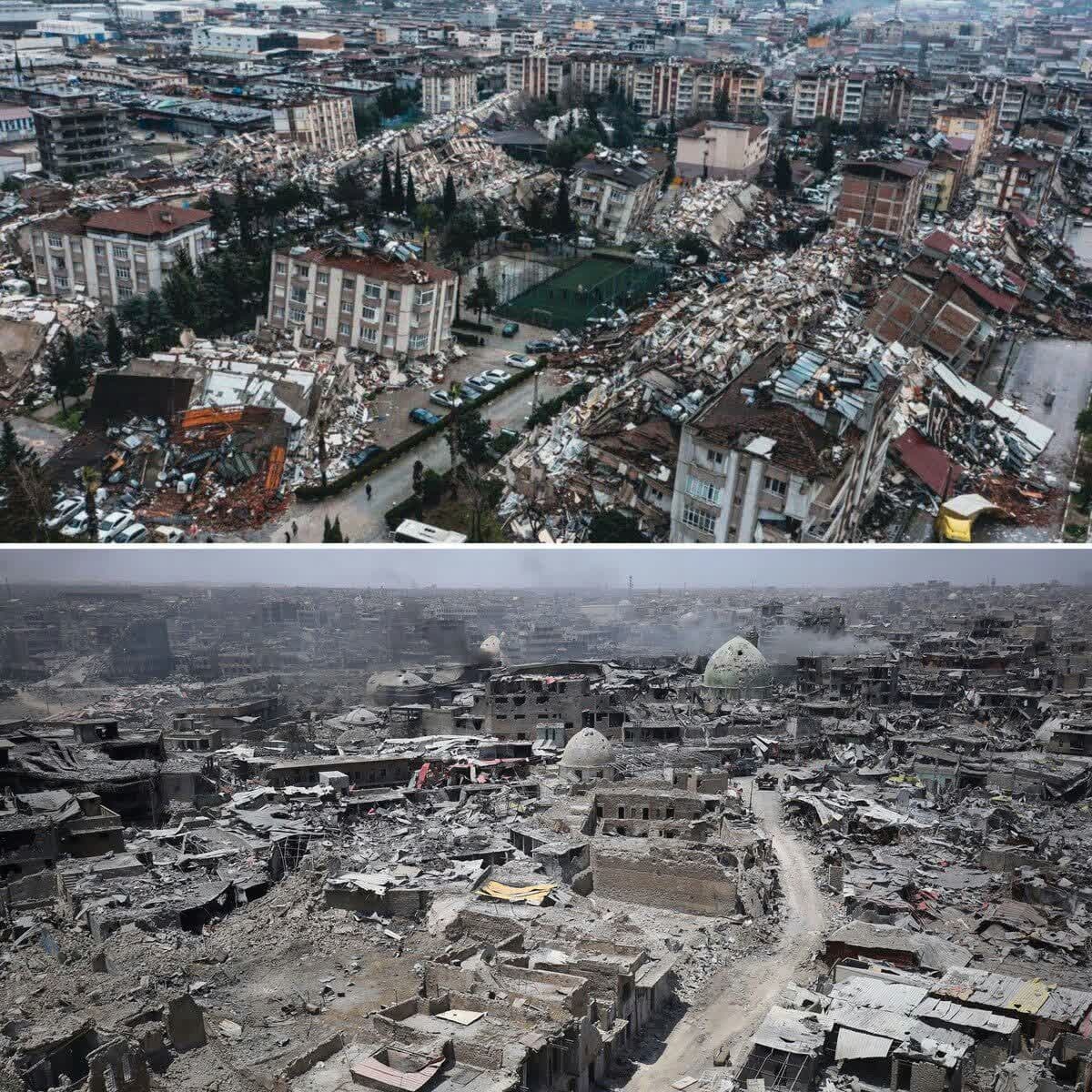 مقایسه زلزله با جنایت +عکس