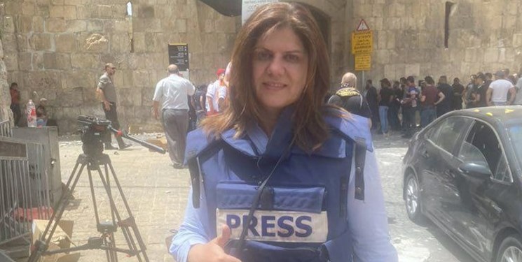 شهادت خبرنگار زن در یورش صهیونیست به جنین