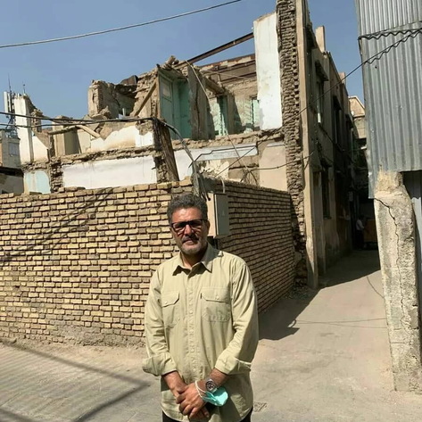 حاج احمد خانه ندارد !/از خانه سردار رشید اسلام فقط مخروبه ای باقی مانده است و بس.
