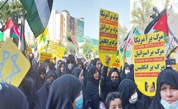 تجمع مردم تهران علیه جنایت‌های رژیم صهیونیستی/نبرد با رژیم صهیونیستی ادامه دارد