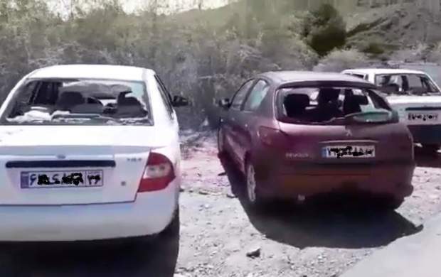 دستگیری عاملان شکستن شیشه خودرو گردشگران