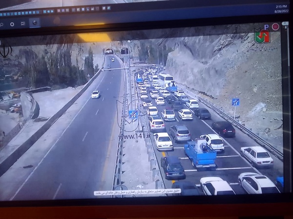 ترافیک بی‌سابقه در آزادراه تهران_شمال