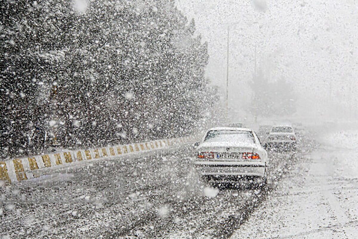 کولاک برف و باران شدید در ۲۹ استان