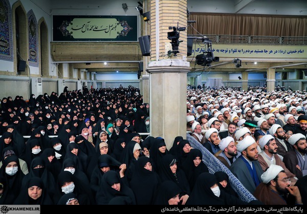 دیدار جمعی از مبلغان و طلاب حوزههای علمیه سراسر کشور دیدار جمعی از مبلغان و طلاب حوزههای علمیه سراسر کشور
