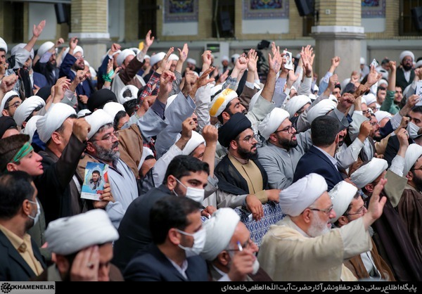 دیدار جمعی از مبلغان و طلاب حوزههای علمیه سراسر کشور دیدار جمعی از مبلغان و طلاب حوزههای علمیه سراسر کشور