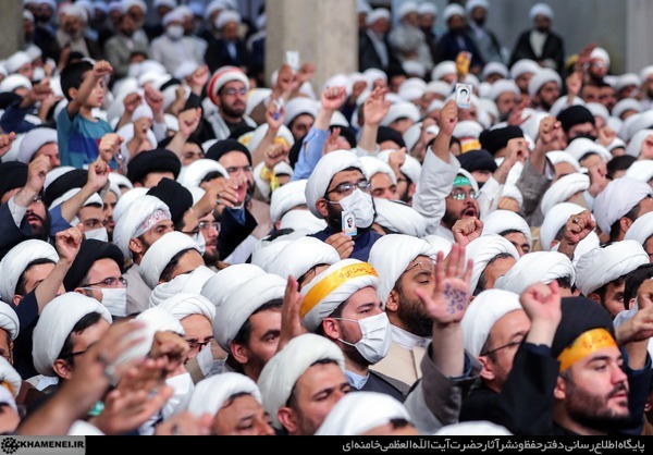 دیدار جمعی از مبلغان و طلاب حوزههای علمیه سراسر کشور دیدار جمعی از مبلغان و طلاب حوزههای علمیه سراسر کشور