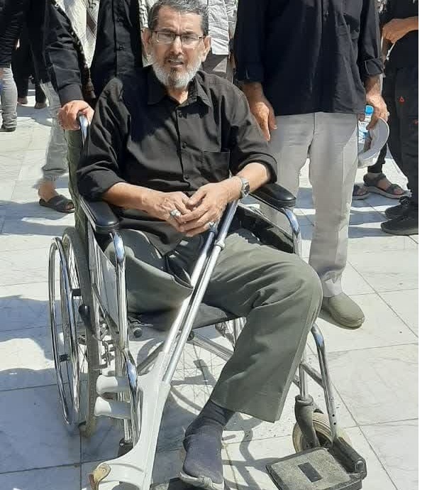 رضا ذوالفعلی جانباز دوران دفاع مقدس به همرزمانش پیوست رضا ذوالفعلی جانباز دوران دفاع مقدس به همرزمانش پیوست