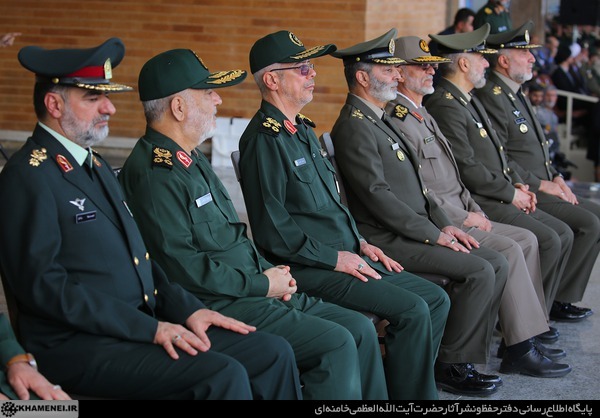 مراسم مشترک دانش‌آموختگی دانشجویان دانشگاه‌های افسری نیروهای مسلح