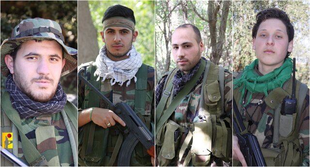 شهادت ۴ رزمنده حزب‌الله لبنان و یک فرمانده القسام