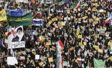 حضور میلیونی مردم ایران در راهپیمایی ۱۳ آبان/ تابوت اسرائیل روی دست مردم