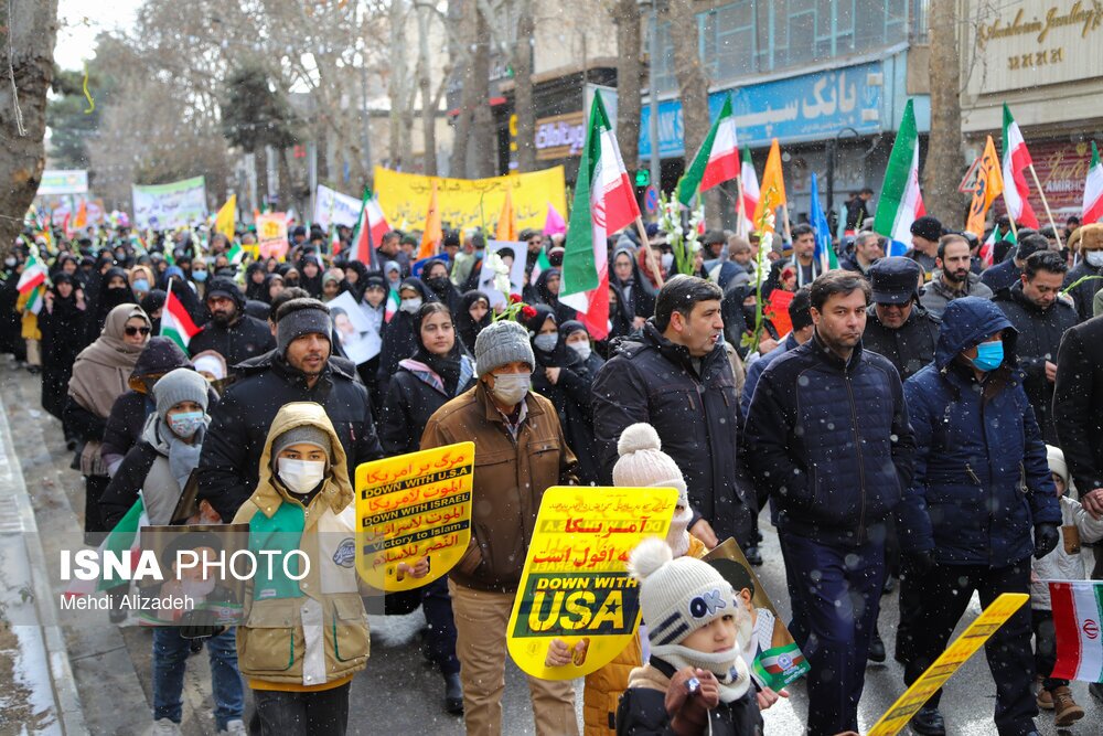 چهل و ششمین راهپیمایی ۲۲ بهمن در سراسر کشور